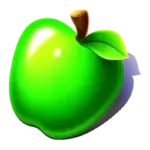 Symbol Apple in Fruit Party
